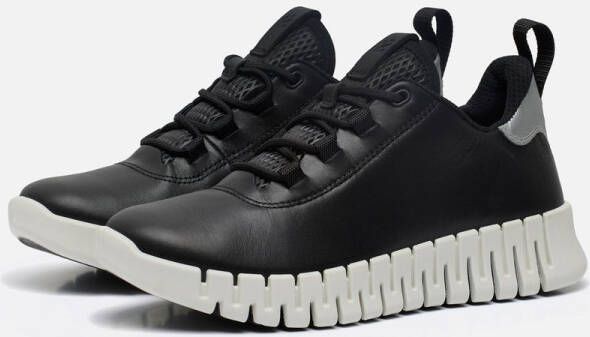 Ecco Slip-on sneakers GRUUV W Vrijetijdsschoen outdoorschoen rubberen loopzool met twee-weg flexibiliteit