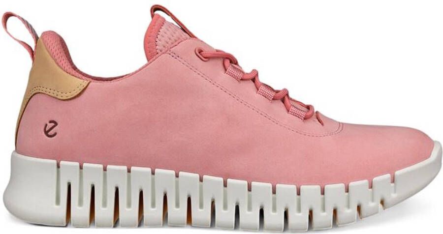 ECCO GRUUV W Veterschoenen ROZE