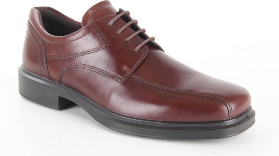 ECCO Helsinki 2 Heren leren Bike-Toe derby schoen Bruin Size: 45 (UK 10.5-11)