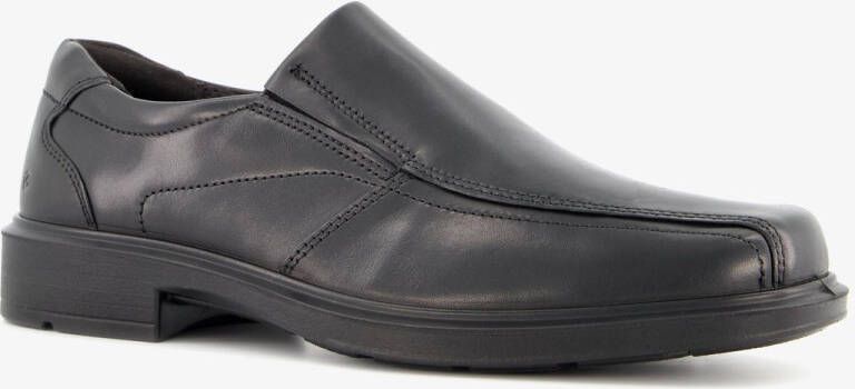 ECCO Helsinki Classic leren heren instapper Zwart Uitneembare zool