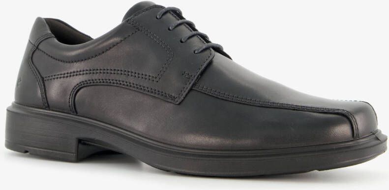 ECCO Helsinki leren heren veterschoenen zwart Uitneembare zool