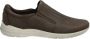 Ecco Instappers Irving slip-on sneaker lage schoen vrijetijdsslippers met stretchinzetten - Thumbnail 1
