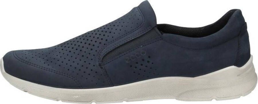 Ecco Slip-on sneakers Irving Slipper vrijetijdsschoen comfortabele schoen met luchtdoorlatende perforatie