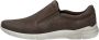 Ecco Instappers Irving slip-on sneaker lage schoen vrijetijdsslippers met stretchinzetten - Thumbnail 1