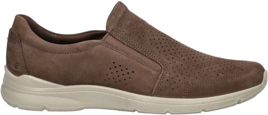 Ecco Instappers Irving slip-on sneaker lage schoen vrijetijdsslippers met stretchinzetten