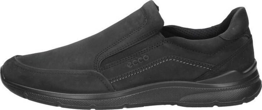 Ecco Instappers Irving black Flutter met stretchinzet aan beide kanten