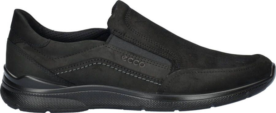 Ecco Instappers Irving black Flutter met stretchinzet aan beide kanten