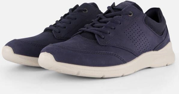 ECCO Irving Sneakers blauw Leer