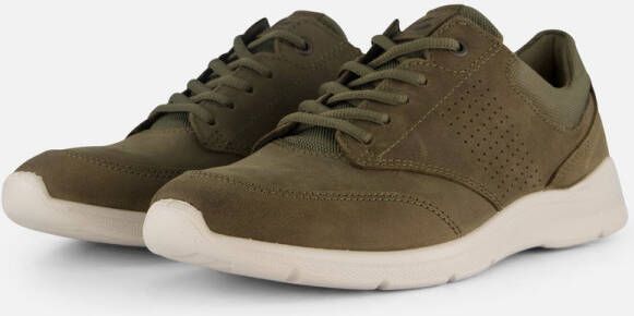 Ecco Sneakers Irving met witte loopzool vrijetijdsschoen lage schoen veterschoen