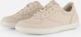ECCO Leisure Sneakers Beige Leer Dames - Thumbnail 1