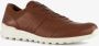 ECCO leren heren sneakers bruin Uitneembare zool - Thumbnail 2