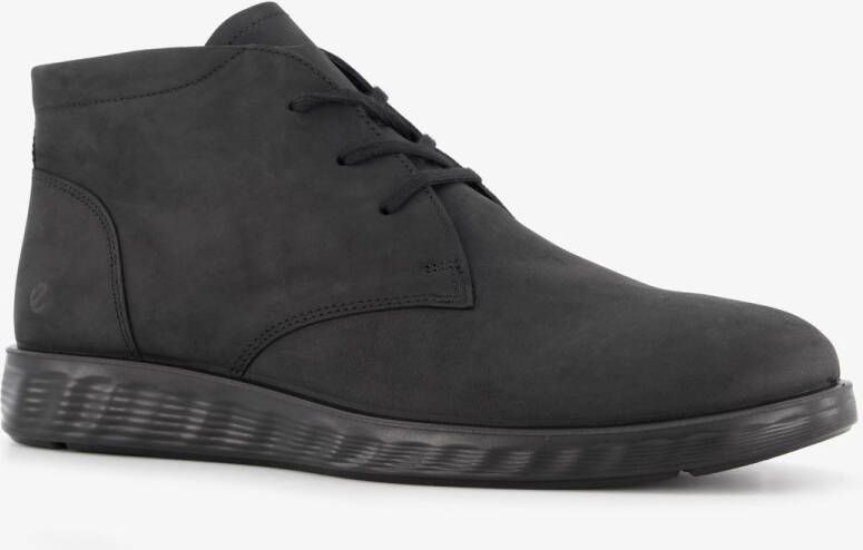 ECCO leren heren veterschoenen zwart Uitneembare zool