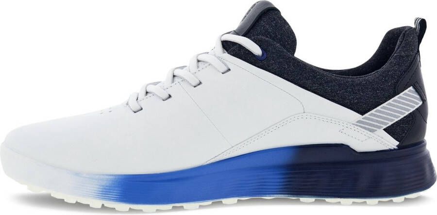 ECCO M Golf S-Three Golf Shoe White Blue