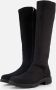 ECCO Metro Vienna Hoge laarzen zwart Suede Dames - Thumbnail 1