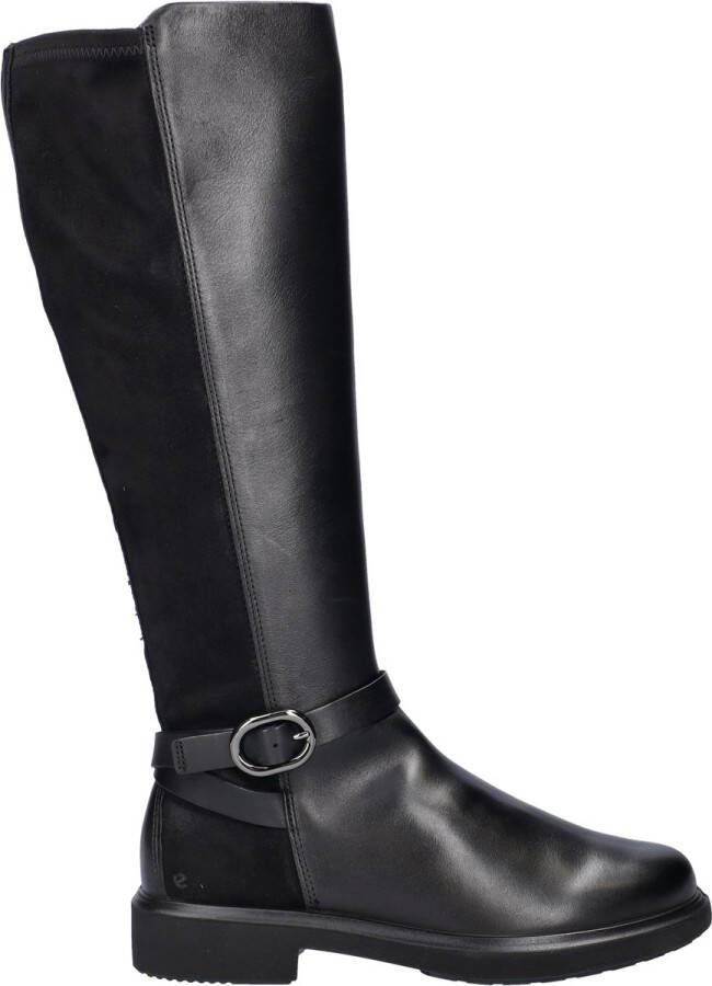 ECCO Metropole Amsterdam dames hoge laars Zwart