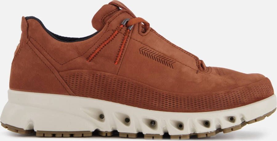 ECCO Multi-Vent M Sneakers cognac Nubuck Heren