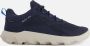 ECCO MX M Low GTX Sneakers Blauw Textiel Heren - Thumbnail 1