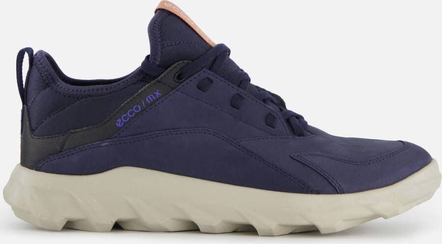 ECCO Mx M Sneakers blauw Textiel Heren