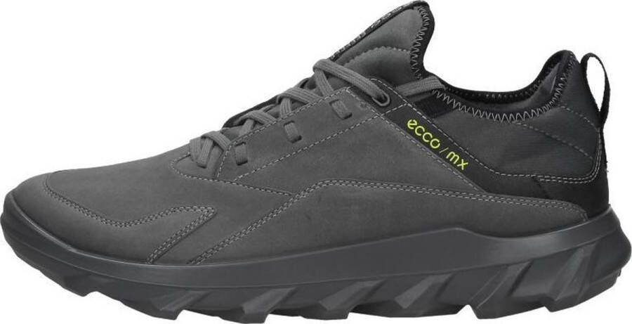 ECCO MX M Heren nubuck sneaker Grijs Size: 45 (UK 10.5-11)
