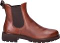 Ecco Chelsea-boots Metropole Vienna Enkellaars instaplaarzen Casual-Boots met stretchinzetstukken - Bruin