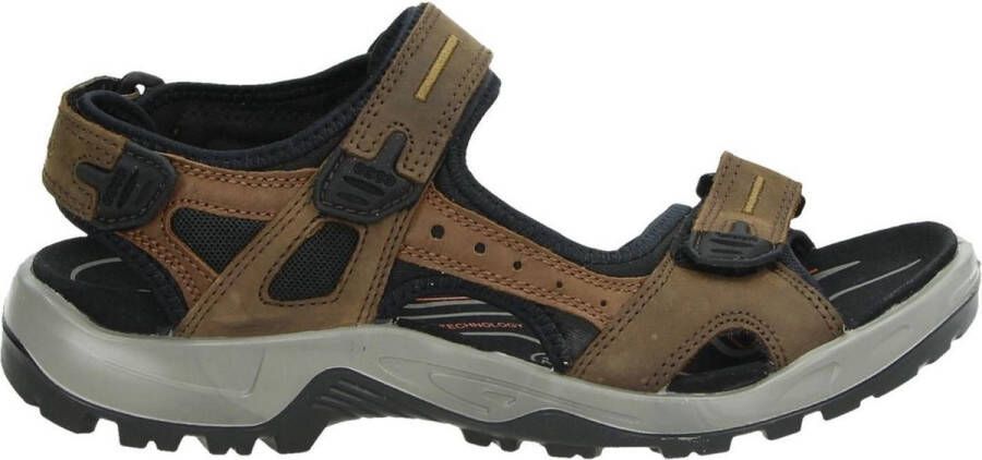 ECCO Offroad Yucatan Sandal Sandalen bruin zwart