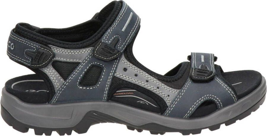 Ecco Blauwe Sandalen Offroad Marine Oil Nubuck