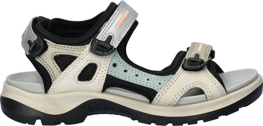 ECCO Offroad Sandalen blauw Leer Dames