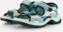 ECCO Offroad Sandalen blauw Nubuck Dames - Thumbnail 1