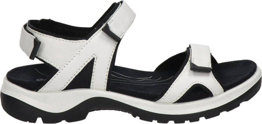 ECCO Offroad leren wandelsandaal Wit Size: 40 (UK 6.5-7)