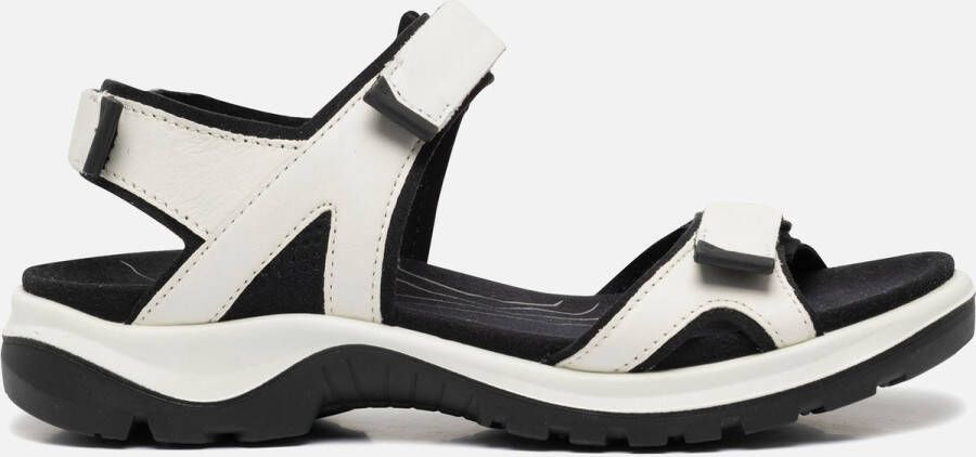 ECCO Offroad sandalen wit Leer Dames