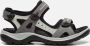 ECCO Women's Offroad Yucatan Sandal Sandalen grijs zwart - Thumbnail 1