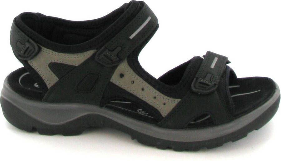 ECCO Offroad wandelsandalen zwart