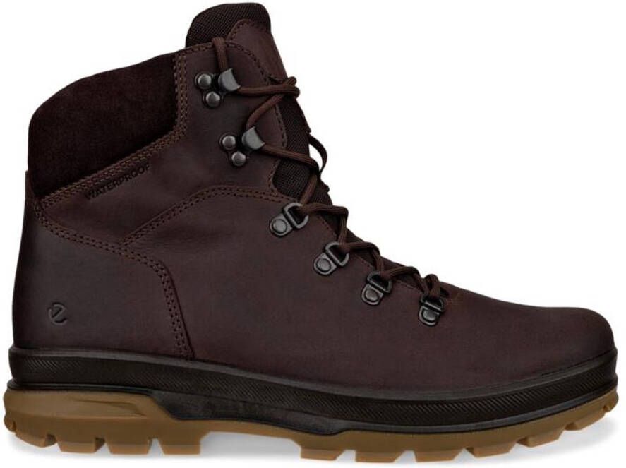 ECCO Rugged Track Waterproof Lace Boot Hoge schoenen zwart bruin