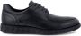 ECCO S Lite Hybrid Santiago Men's Black Lace-up Shoe - Thumbnail 1