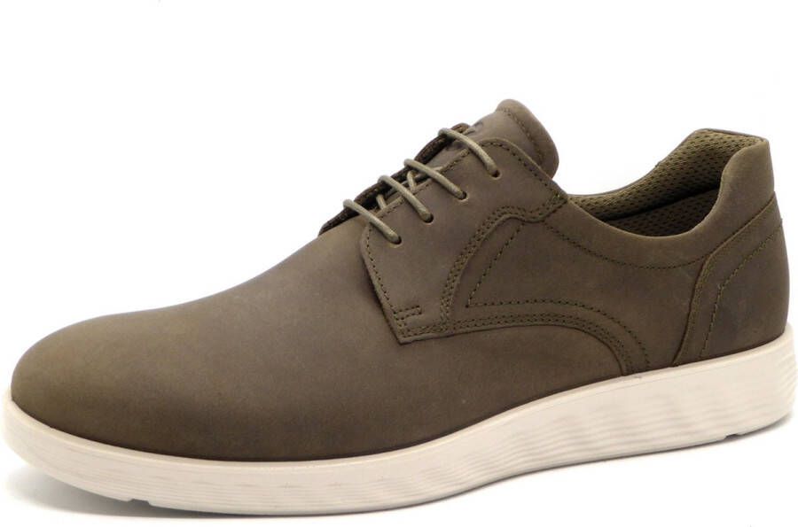 ECCO S Lite Hybrid Veterschoenen groen Nubuck Heren