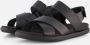 ECCO Samara Sandalen zwart Leer Dames - Thumbnail 1