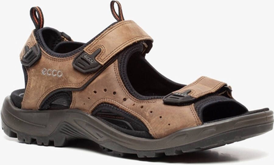 ECCO Terracruise leren heren sandalen Bruin Echt leer