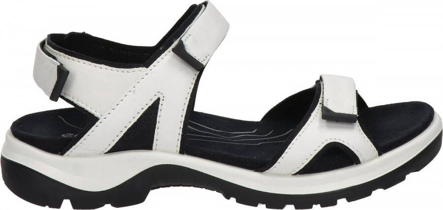 ECCO Offroad sandalen wit Leer Dames