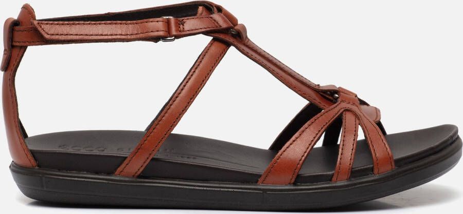 ECCO Simpil Sandalen cognac Leer Dames