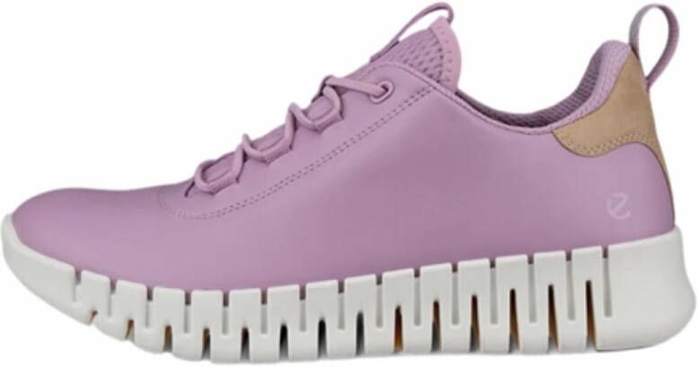 Ecco Slip-on sneakers GRUUV W Vrijetijdsschoen outdoorschoen rubberen loopzool met twee-weg flexibiliteit