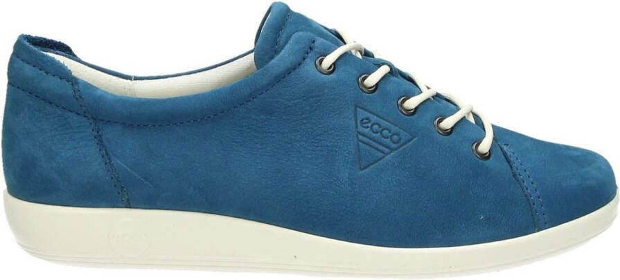 ECCO Soft 2.0 dames sneaker Blue
