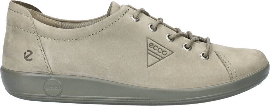 ECCO art 206503 02529 -soft 2.0 vetiver- lichtgroen- nubuck-dames