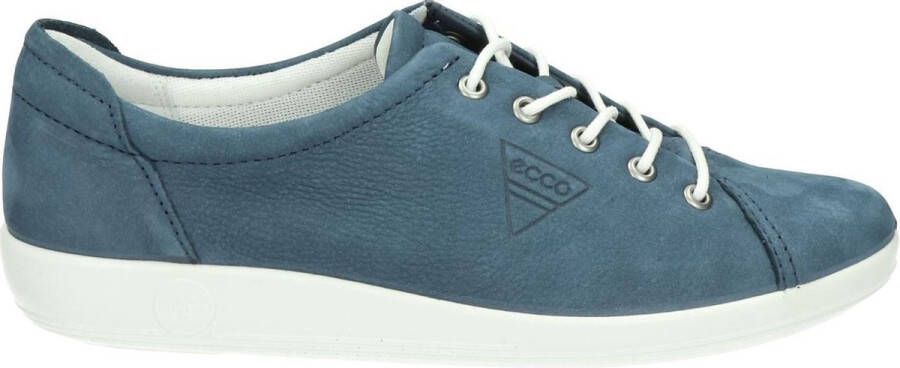 ECCO Soft 2.0 leren dames veterschoenen