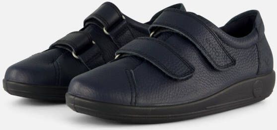 Ecco Veterschoenen Soft 2.0 vrijetijdsschoen lage schoen veterschoen met subtiele logo-opdruk - Foto 3