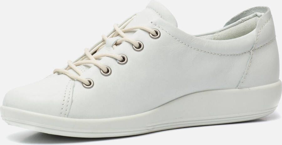 Ecco Sneakers SOFT 2.0 vrijetijdsschoen lage schoen veterschoen met retro-silhouet