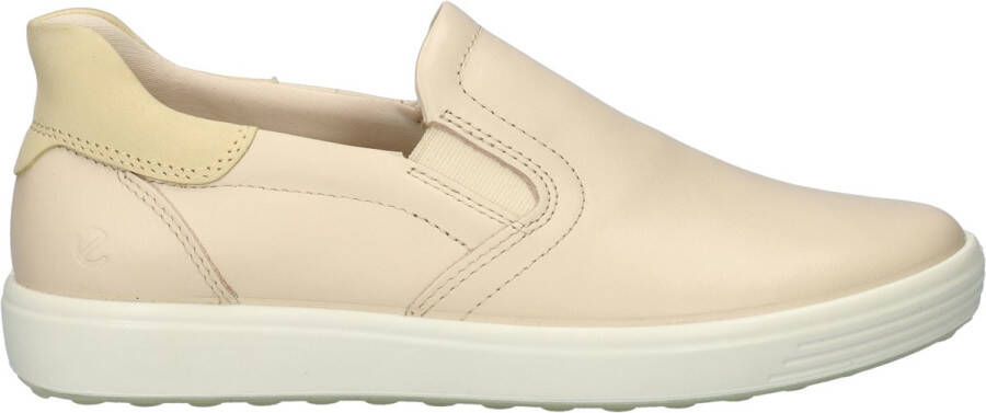 ECCO Soft 7 dames instapschoen Beige