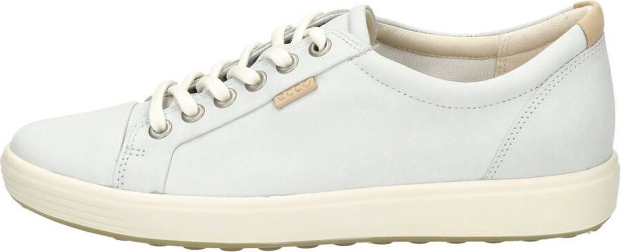 ECCO Soft 7 W Sneakers blauw Leer Dames