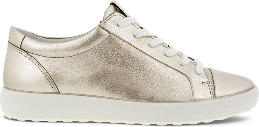 ECCO Soft 7 dames sneaker Goud