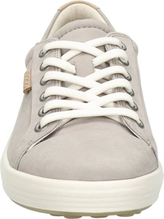 ECCO Soft 7 dames sneaker Licht grijs