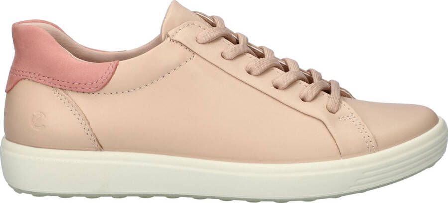 ECCO Soft 7 dames sneaker Roze